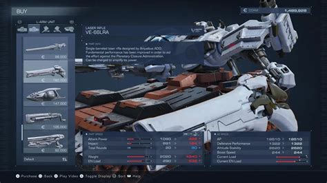 Best weapons in Armored Core 6 .